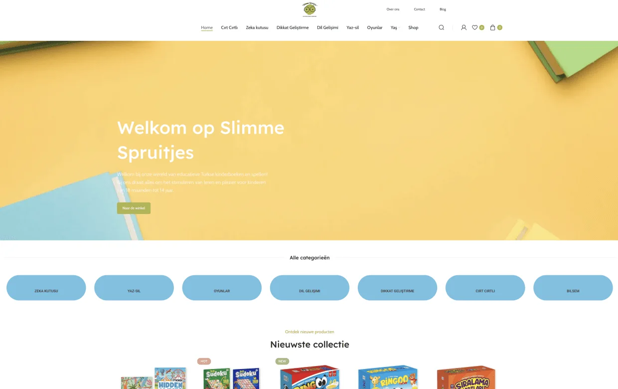 Webshop Slimme Spruitjes